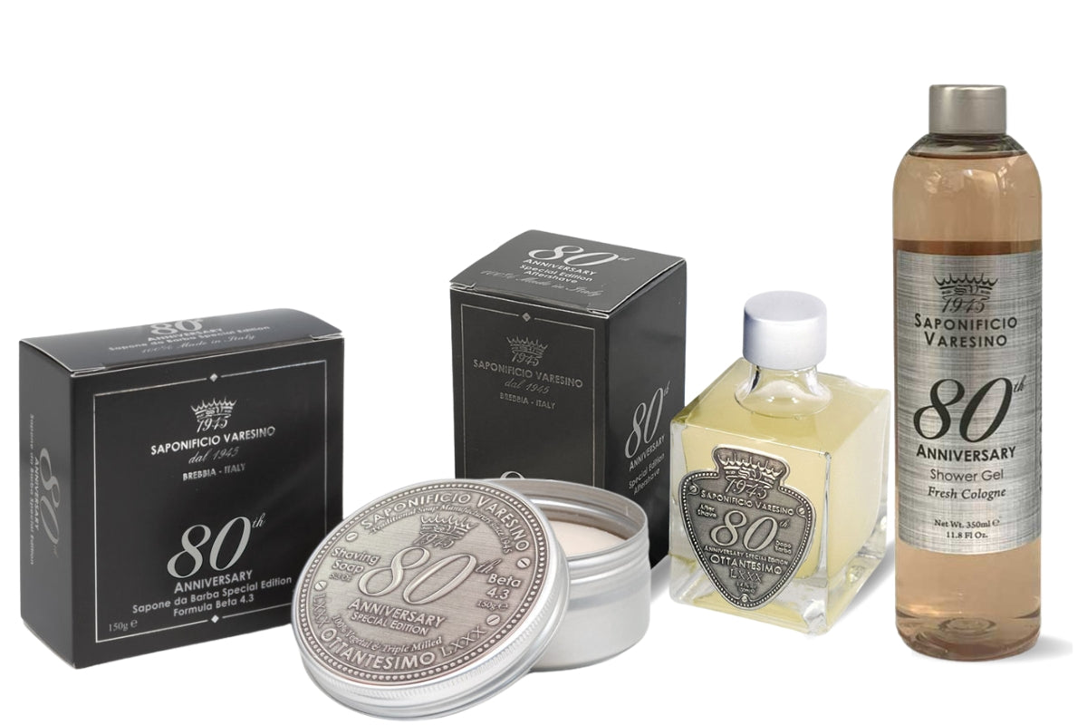 80th Anniversary Special Edition Trio with Shower Gel