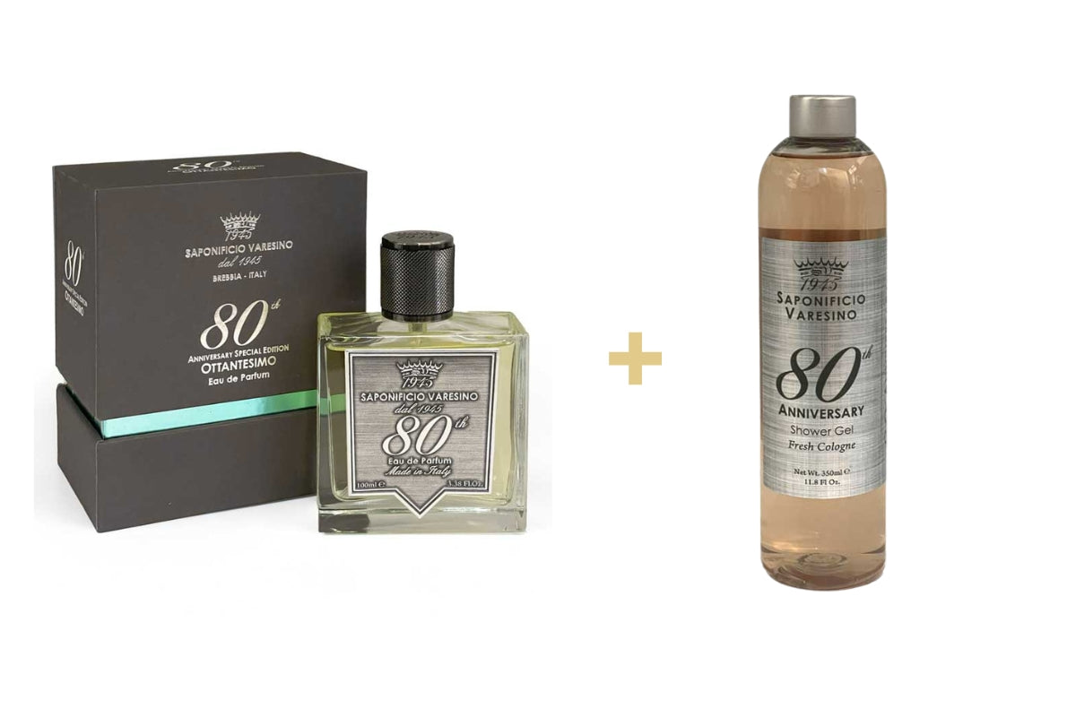 80th Anniversary Eau de Parfum + Shower Gel Duo