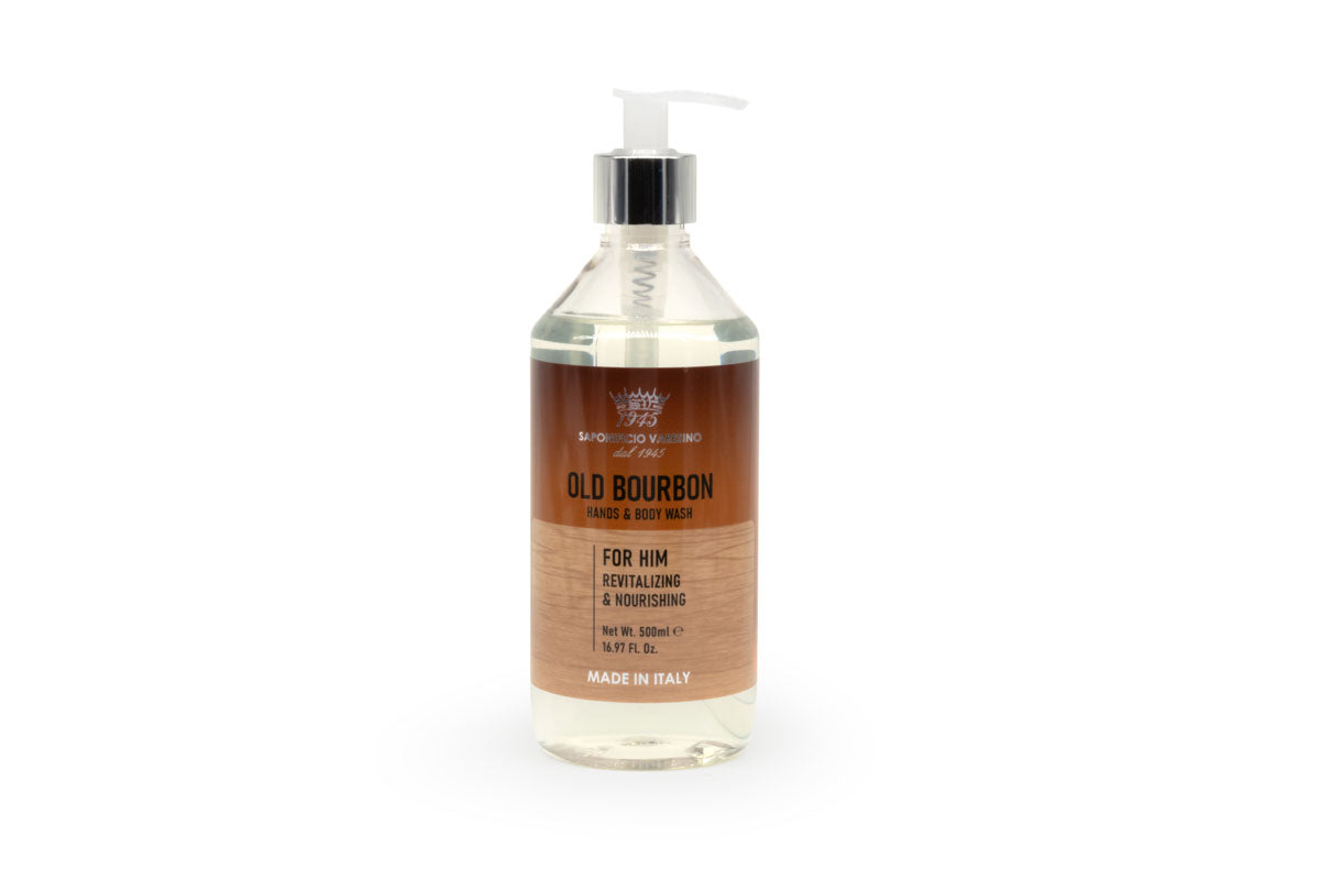 Old Bourbon Fragranced Liquid Hand & Body Wash – Saponificio Varesino