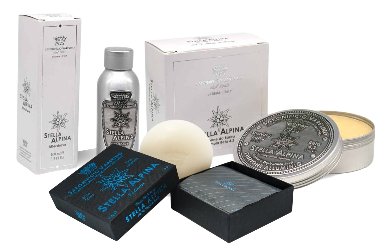Stella Alpina Special Edition Trio with Shower Soap
