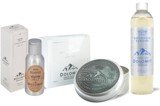Dolomiti Special Edition Trio with Shower Gel