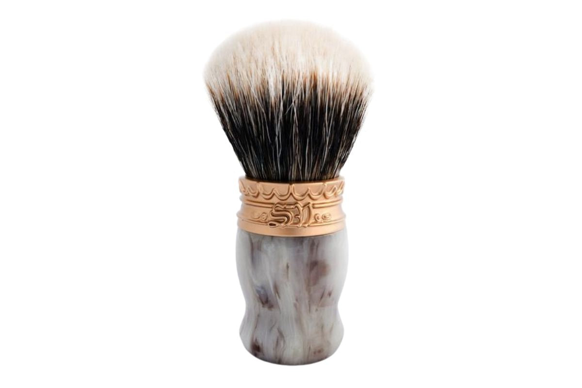 Special Order Only: Shaving Brushes with Manchurian White Badger