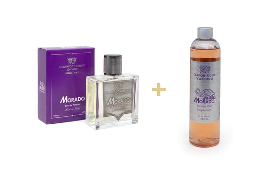 Morado Eau de Parfum + Shower Gel Duo