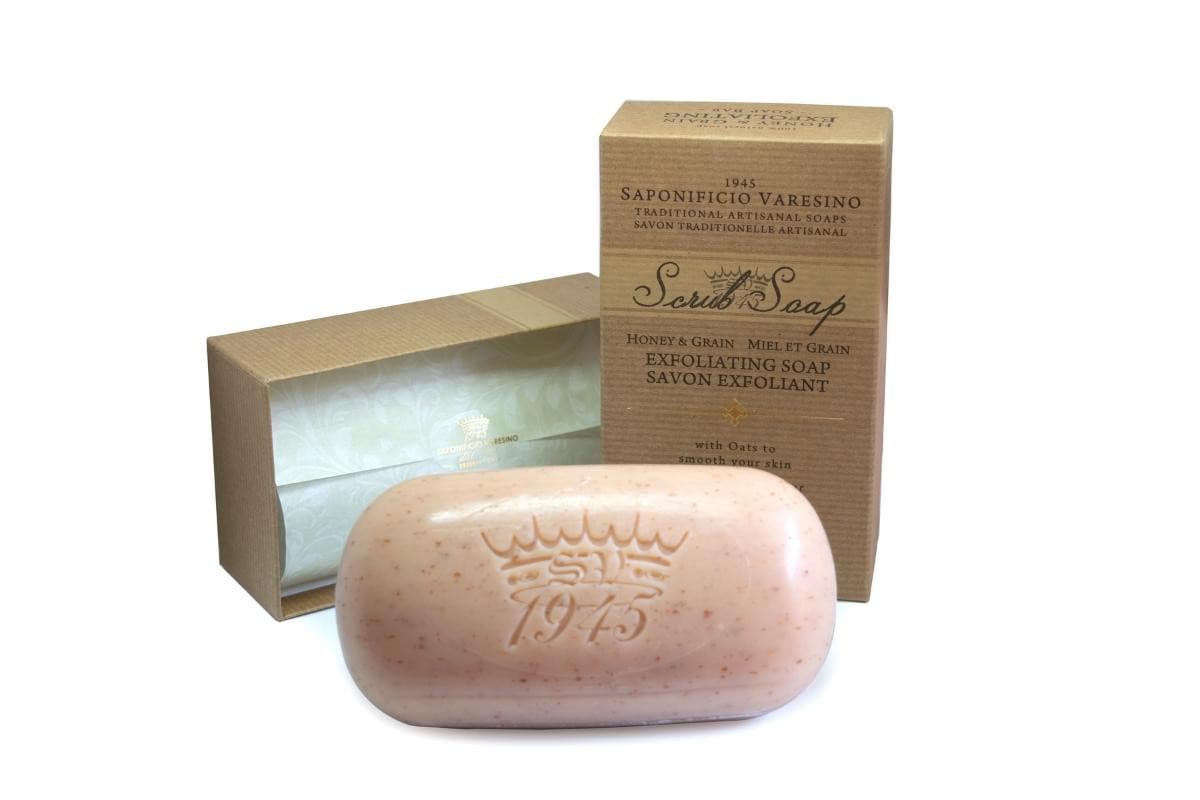 Honey & Grain Scrub Soap Bar
