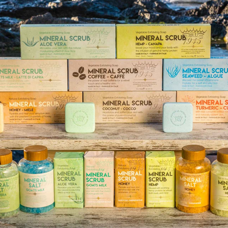 Exfoliating Mineral Scrub Bar Soaps