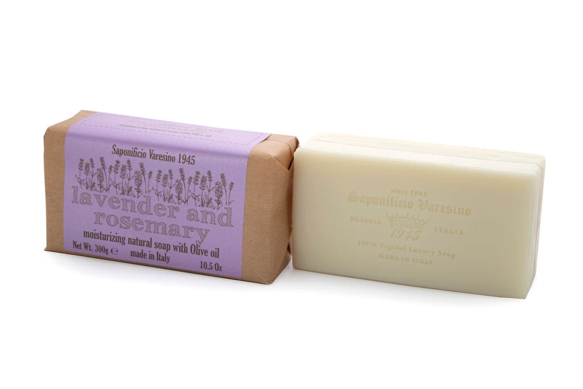 Lavender & Rosemary Bar Soap with Italian Olive Oil