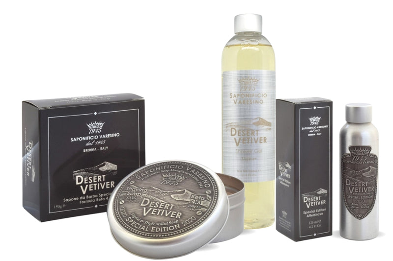Desert Vetiver Special Edition Trio with Shower Gel