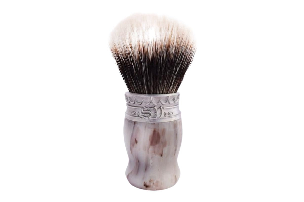 Special Order Only: Shaving Brushes with Manchurian White Badger