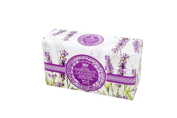 Lavender Hand Wrapped Bar Soap.