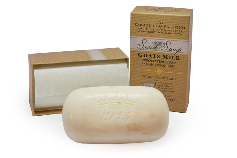 Goats Milk Scrub Soap Bar – Saponificio Varesino