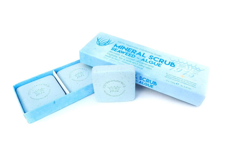 Seaweed Mineral Scrub Boxed 3-Piece Set.