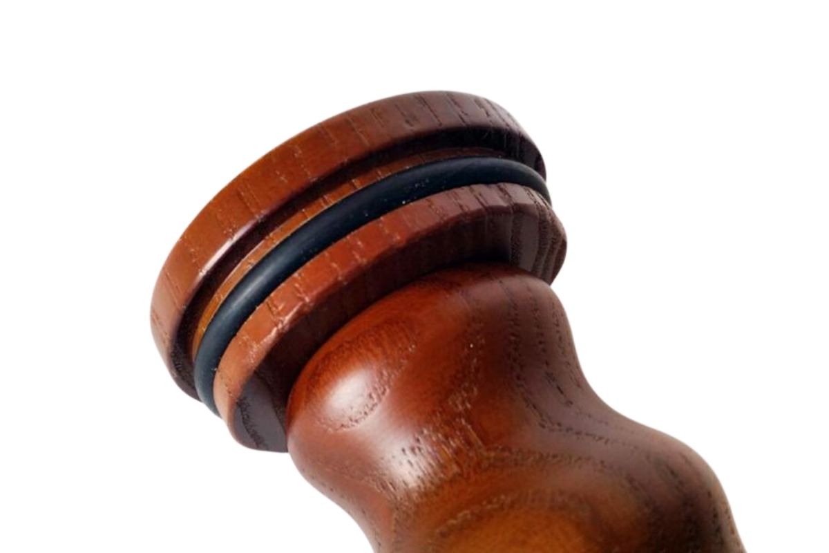 Carved Wooden Grail Lathering Bowl