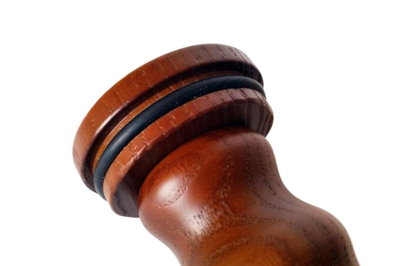 Carved Wooden Grail Lathering Bowl